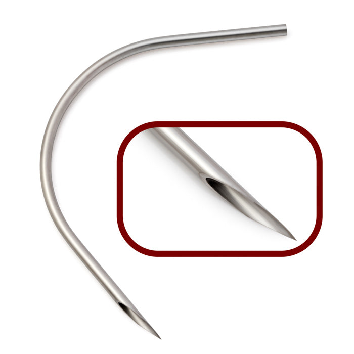 Stainless Steel Curved Piercing Needles The