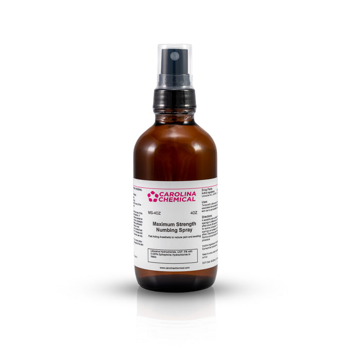 Recovery Numbing Spray - 4oz Bottle — 5th Avenue Studio Supply
