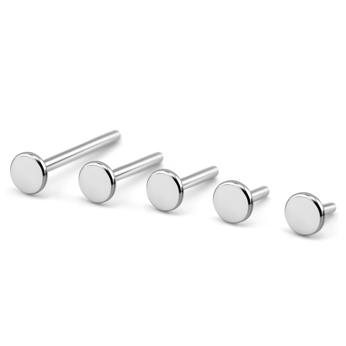 18 Gauge Titanium Threadless Labret Posts | Comfortable and Secure ...