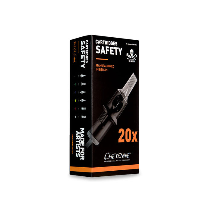 Cheyenne Original Safety Round Shader Cartridges - 20X Box